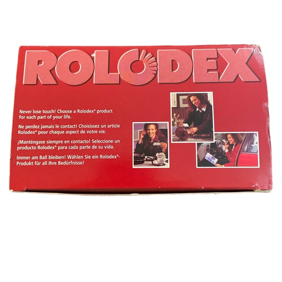 🎉🎈HOST PIC🎉🎈VINTAGE NEW OLD STOCK ROLODEX MOBILE CARD FILE 🎉🎈 - Picture 3 of 7